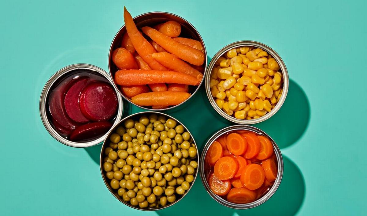 Zijn groenten uit blik gezond? gezondheid.be